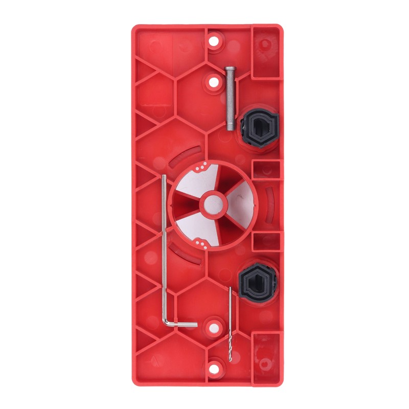 Hinge Hole Saw Jig ABS Concealed Hinge Drilling Guide Locator