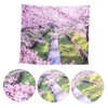 LABRIMP Cherry Blossom Decorative Hanging Tapestry Versatile Photo Background Cloth