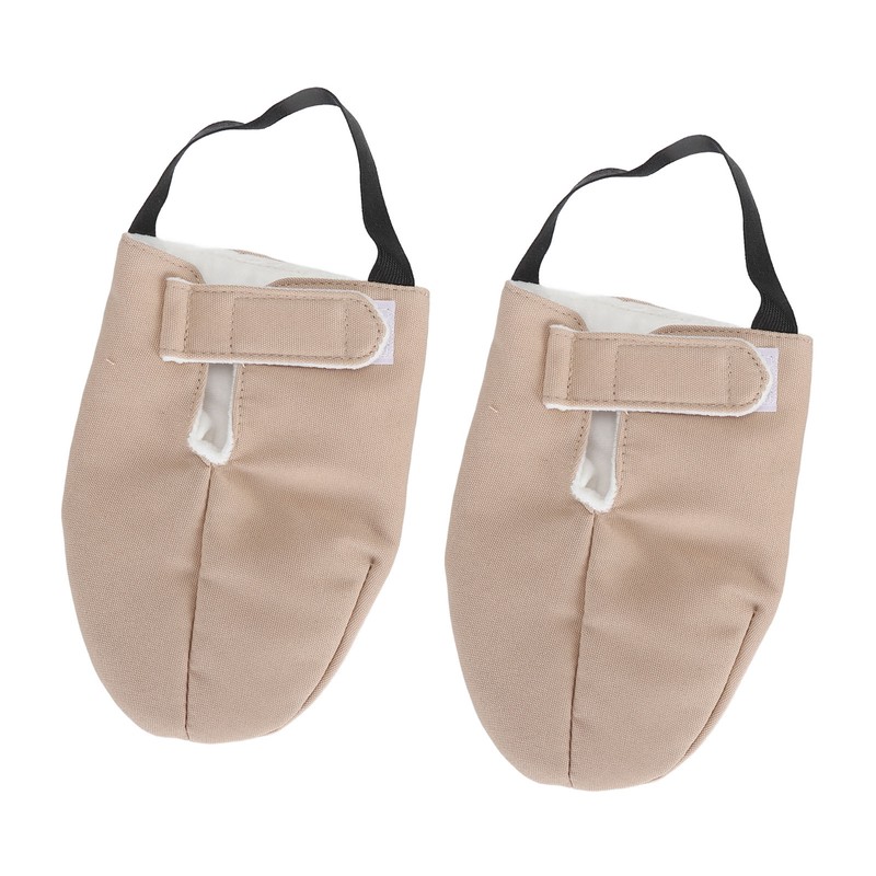 2pcs Castor Oil Toe Wrap Portable Reduce Inflammation Moisturise Dry