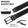 Fairwin Men's Belt, Black Men's Elastic Belt, Elastic Belt, Men's