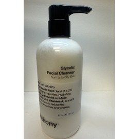Anthony Glycolic Facial Cleanser,  Contains Glycolic Acid (16fl oz)