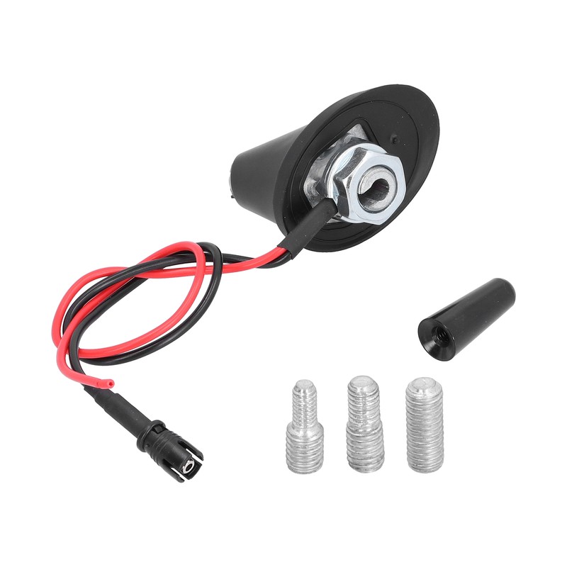 1.2in Car Roof Antenna Short Aerial with 3 Thread Adapters
