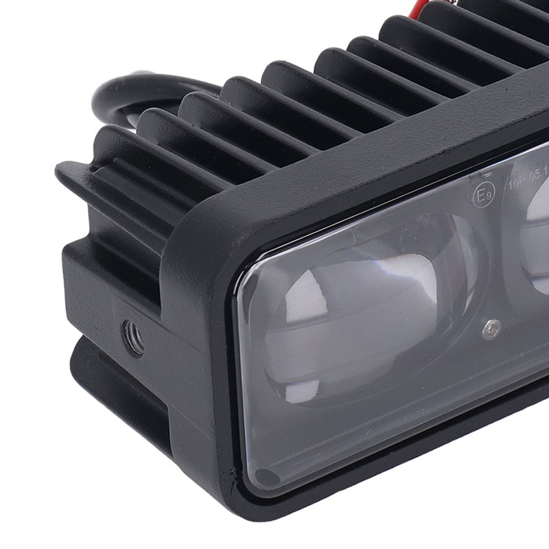 Double Lens LED Forklift Safety Light Robust High Brightness Straight