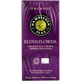 Hambleden Herbs Organic Elderflower Tea 20 Teabags (1 Pack)