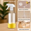Hethyo Glass Spray Bottles with Silicone Sleeve 16.9oz 2 Pack