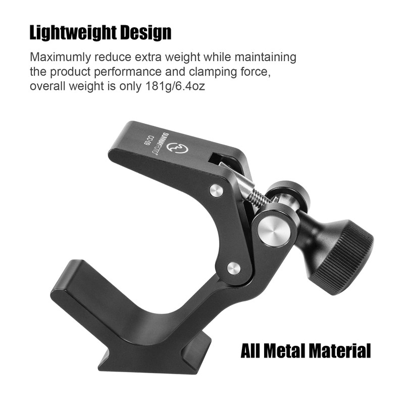 SUNWAYFOTO CC-09 Universal Binoculars Tripod Adapter Super Clamp with Arca