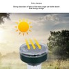 2PCS LED Mouse Expeller Ultrasonic Solar Snake Repeller Ground Insertion