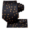 Hi-Tie Ties for Men Paisley Mens Tie Set Wedding Formal