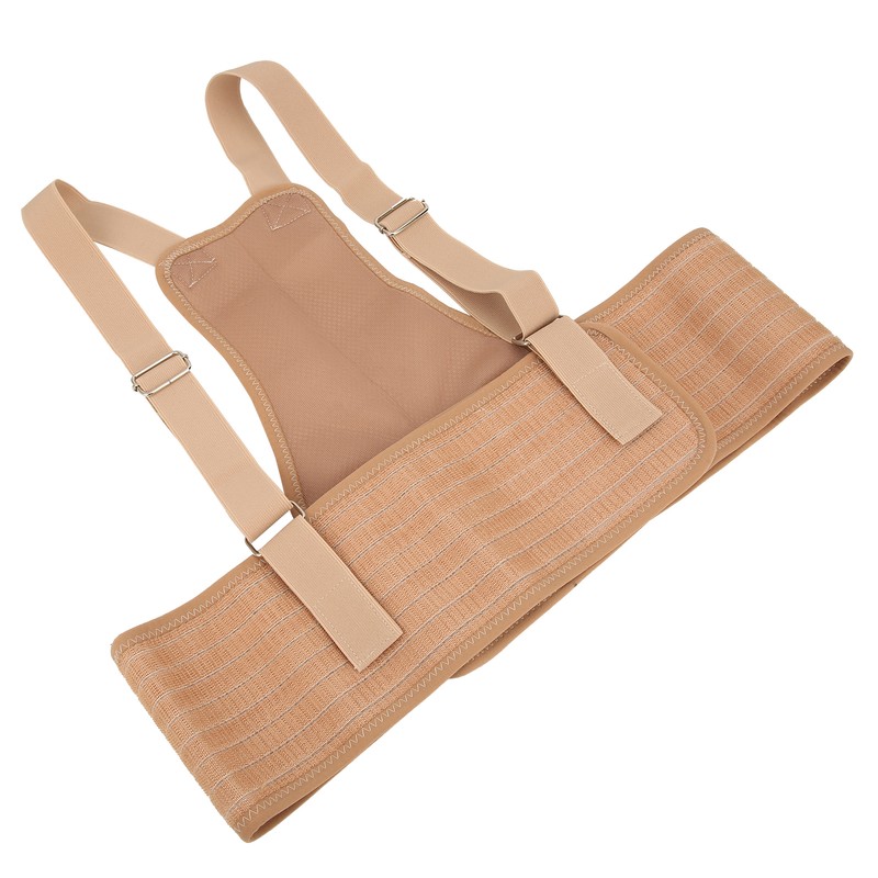 Maternity Belt Pregnancy Support Breathable Adjustment Shoulder Postpartum BeltKhaki