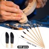 50 Pack Sanding Sticks, Matchsticks Sanding Sticks for Plastic Models,