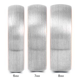 Manly Bands The Whiz (8mm) - Size 10.5