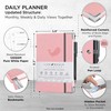 Live Whale Daily Planner - 90 Day Organizer Mindfulness Journal
