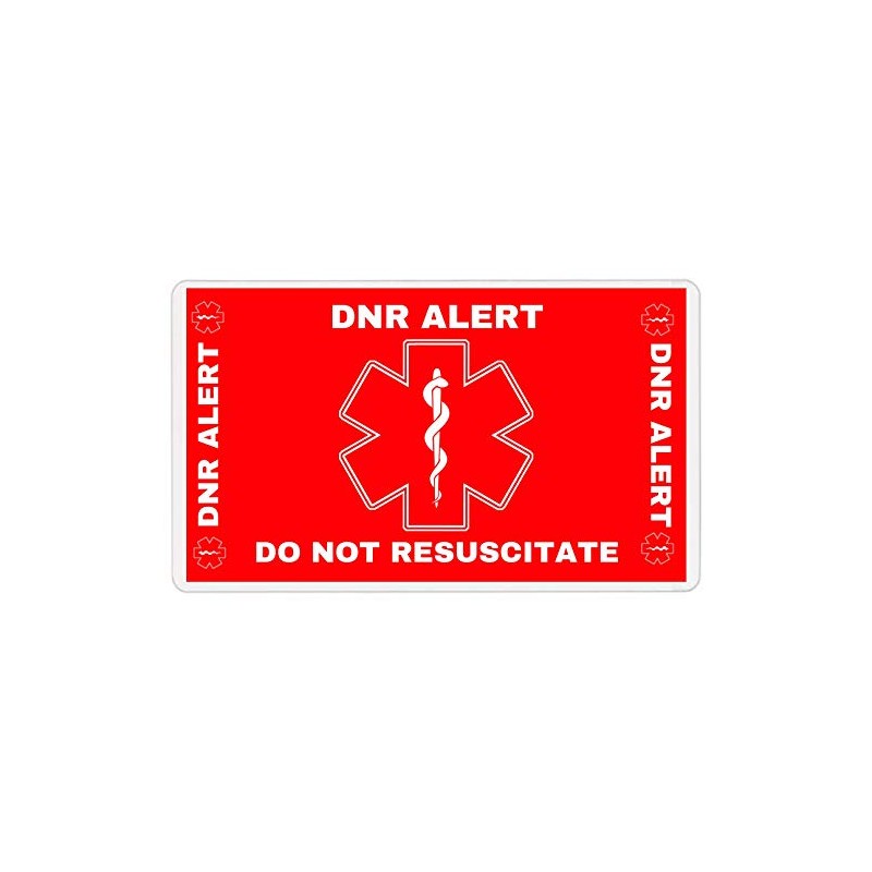 DNR Do Not Resuscitate Wallet Card (DNR-101) Quantity: (2)