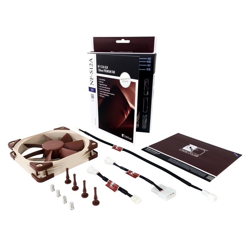 Noctua NF-S12A ULN, Ventilador Ultra Silencioso, 3 Pines (120 mm,