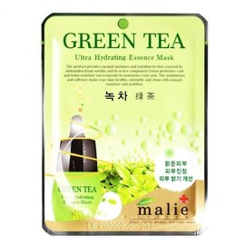 Marie Ultra Hydrating Mask (Green Tea) 25g x 10 sheets / 마리에울트라하이드레이팅마스크(녹차)25gx10매