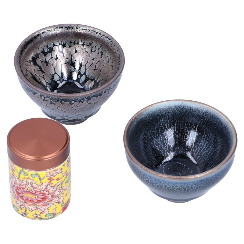 Kung Fu Tea Set Tea Cup and Tea Canister Kit
