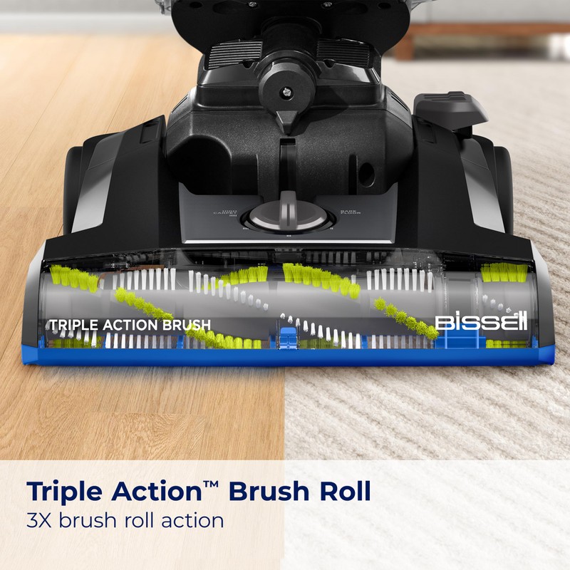 Bissell CleanView Swivel Vacuum with Triple Action Brush Roll, Swivel
