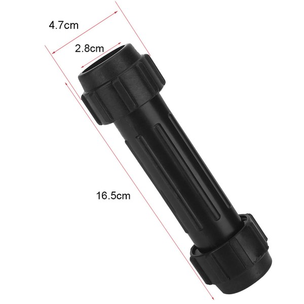 VGEBY 2er Set Kajak Paddel Anti-Rutsch Griffe Schwarz Kunststoff Kanu