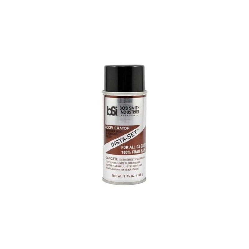 BSI Glues: Insta-Set Aerosol Accelerator 4.4 oz (125mg)