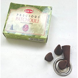HEM Incense Precious Patchouli Cones, Set of 3