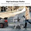 Costway 2-in-1 Foldable High Landscape Infant Stroller W/ Diaper Bag