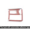 DIYUCAR For C Class W204 2008-2014 Car ABS Matte Silver
