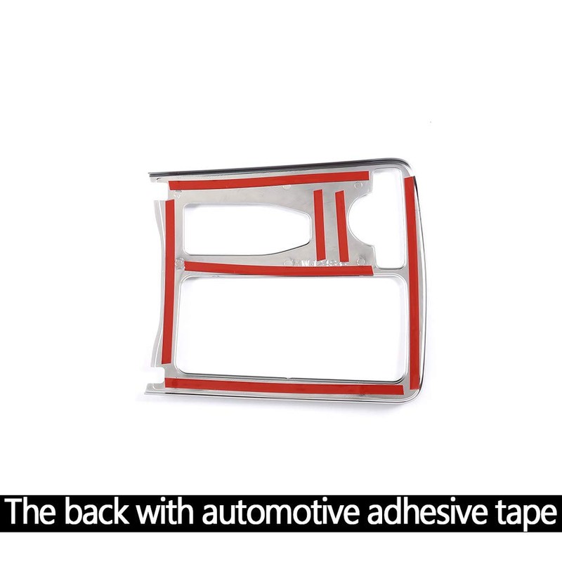 DIYUCAR For C Class W204 2008-2014 Car ABS Matte Silver