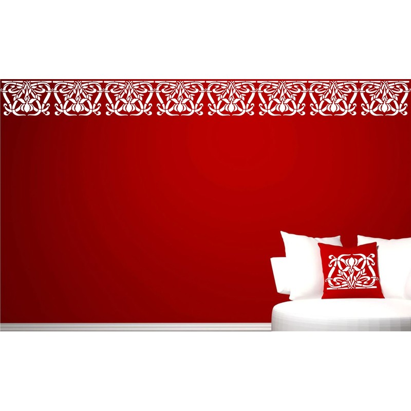 Iris Stencil - 25.5 x 16.5 cm (M) - Reusable