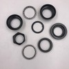 8pcs 1" Threaded Bicycle Headset Combo- Gas Motorized Bicycle (Black)
