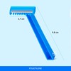 AIESI® Disposable Razor 2 Blades Non-Sterile (Pack of 100)