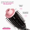 Milano Collection Hot Air Hair Brush Dryer, Quick & Easy