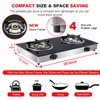 forimo Propane Gas Cooktop 2 Burners Gas Stove portable gas