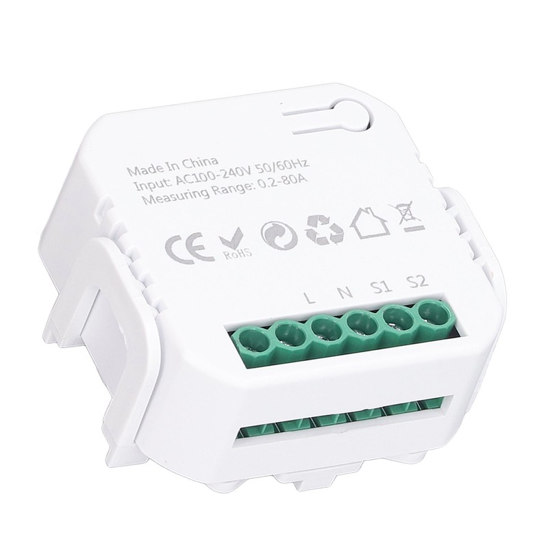 Smart Energy Meter WIFI Power Consumption Monitor Single Phase 100‑240V