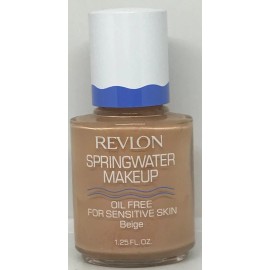 Revlon Springwater Makeup Oil free for sensitive skin 1.25 oz BEIGE