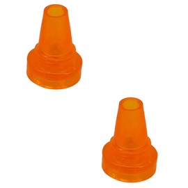 Healeved 2pcs Trekking Pole Tips Protector Durable Cane Feet for Hiking and Walking Sticks Nonskid Crutch Tip Replacement Shock-absorbing Accessories for Outdoor Activities