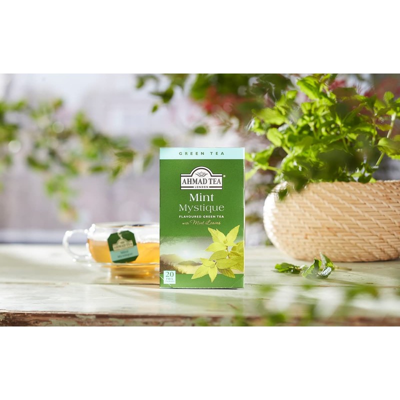 Ahmad Tea Mint Mystique Green Tea - 20 Teabags