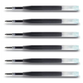 PILOT BRFN Pte Moy Ballpoint Pens 1 mm Black Pack of 6