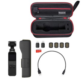 Smatree DJI Osmo Pocket 2/1 Case, Small Storage Bag 1.4 Liters, Full Protection, Shockproof, Dustproof, Portable Convenience D60
