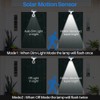 Solar Motion Lights for Outside Aluminum case(Not plastic), Solar Flood