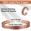 Vicmag Copper Magnetic Bracelet for Women Men 3500 Gauss Magnets