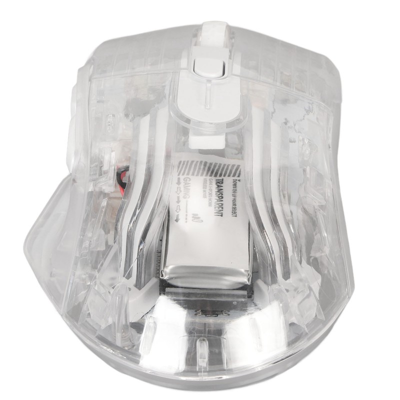 Gaming Mouse 2.4G Wireless Bluetooth Wired USB Transparent 3 Mode