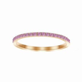 Finrezio Birthstone Rings for Women 14K Gold Plated Stackable Ring Stainless Steel Colored Rhinestone 12 Months Aesthetic Ring Dainty Thin Colorful Finger Ring Gift