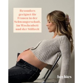 mother by baybies Body Butter - Intense, Natural Body Butter for All Mums 180 ml / Mum Care / Vegan, Certified Natural Cosmetics, for Prevention of Stretch Marks and Stretch Marks