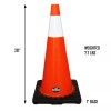 RK 28" RK Orange Safety Traffic Cones with One Reflective