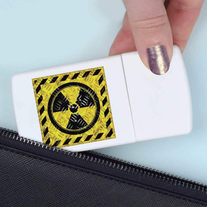 'Nuclear Radiation' Pill Box with Tablet Splitter (PI00023979)