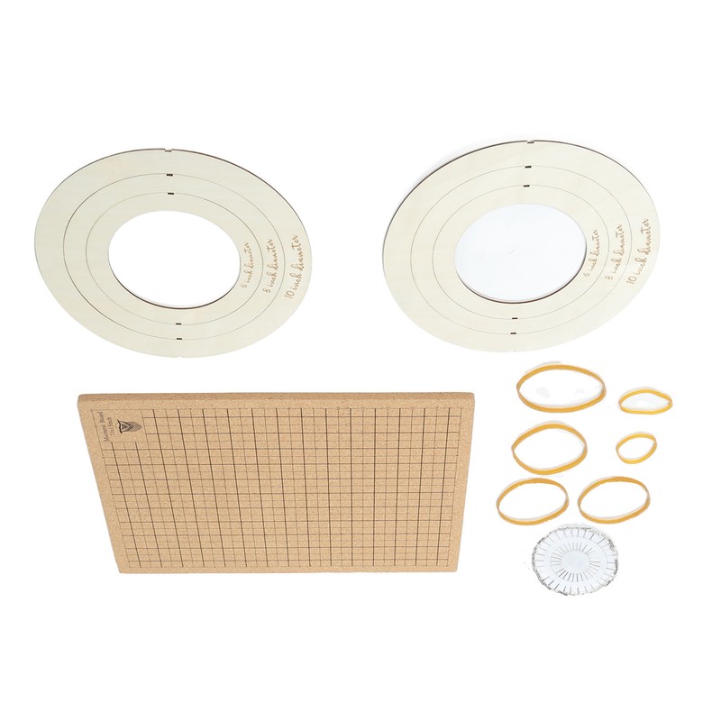 Macrame Board 11x15in Lightweight Macrame Braiding Board Reusable Grids Braiding