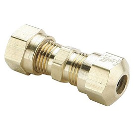 Parker Hannifin 62NTA-10 Brass Air Brake-NTA Union Fitting, 5/8" Compression Tube x 5/8" Compression Tube