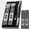 Nicpro 2mm Welder Mechanical Pencil Set with 24PCS Silver Refills,