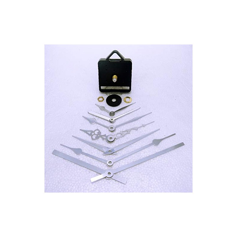 New Replacement Sweep (Non Ticking Quiet) Quartz Clock Movement Mechanism