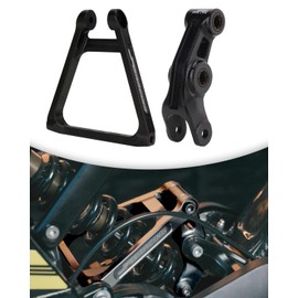 JFG RACING Sur Ron Suspension Linkage & Triangle Link Kit Set Rear Shock Link for Sur Ron X X160 X260 Electric Dirt Bike, Knight Black